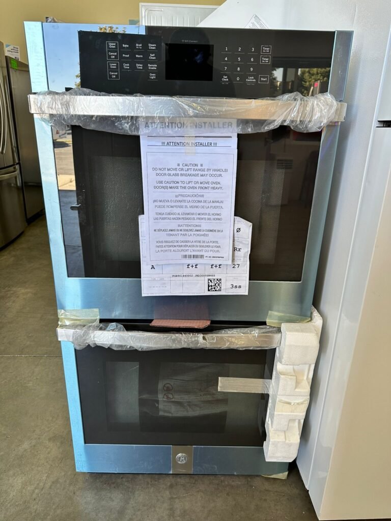 BRAND NEW Open Box GE 27" Smart Double Electric Wall Oven with Self-Clean in Stainless Steel!