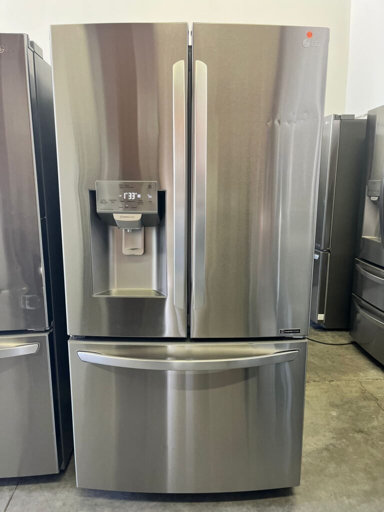 LG 26 cu. ft. French Door Stainless Steel Refrigerator! With Dual Ice Maker