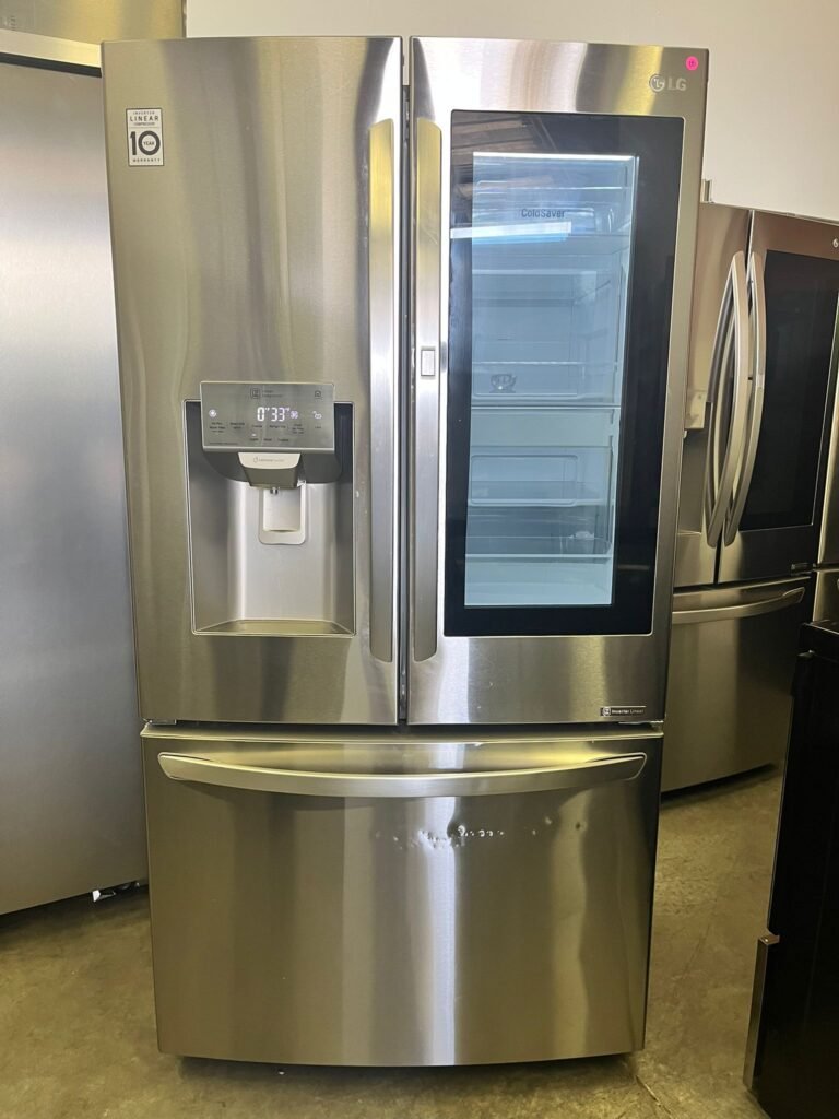 LG 26 cu. ft. French Door, InstaView, Door-In-Door Stainless Steel Refrigerator! With Dual Ice Maker
