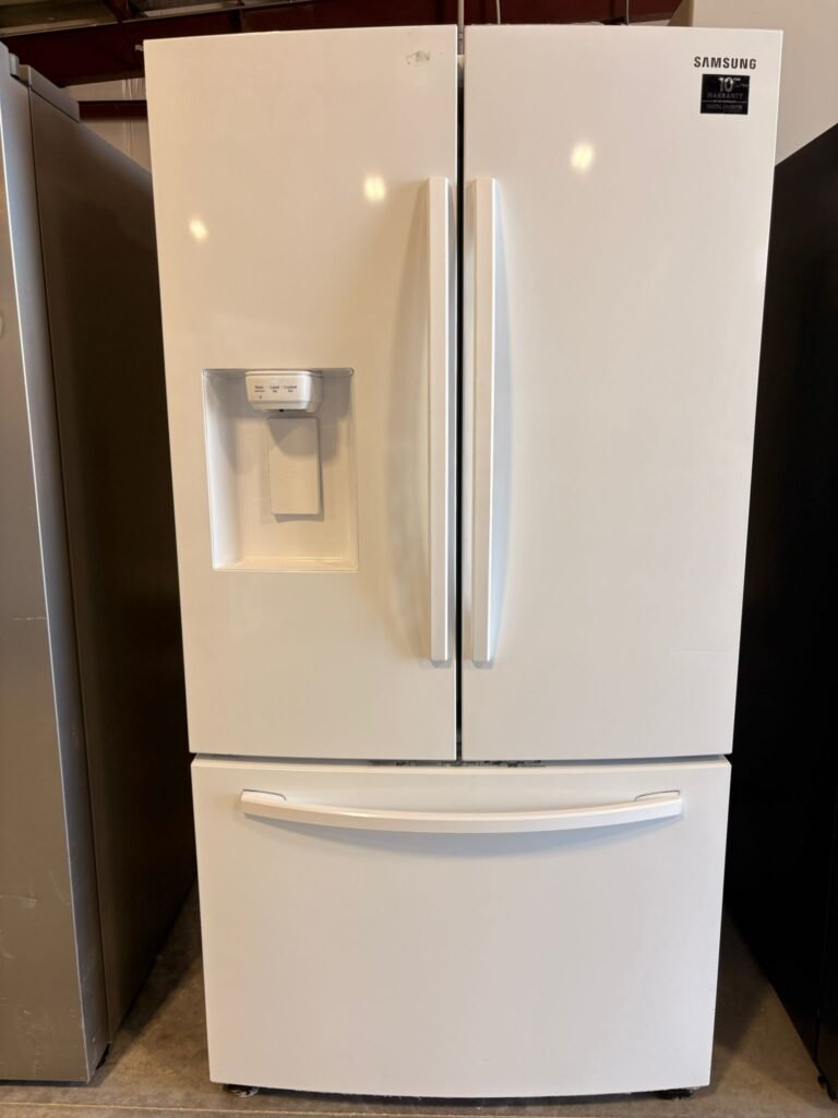 Samsung 28 cu. ft. French Door Refrigerator in White!