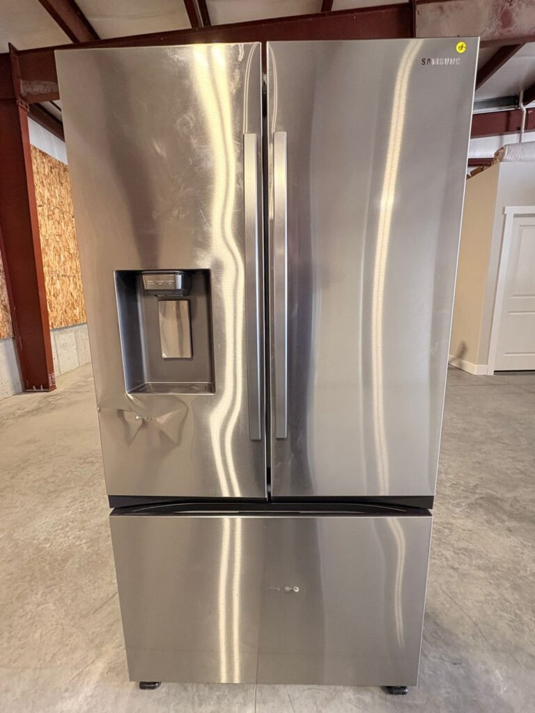 Samsung 26 cu. ft. French Door, Mega Capacity Counter-Depth Stainless Steel Refrigerator! With Four Types of Ice