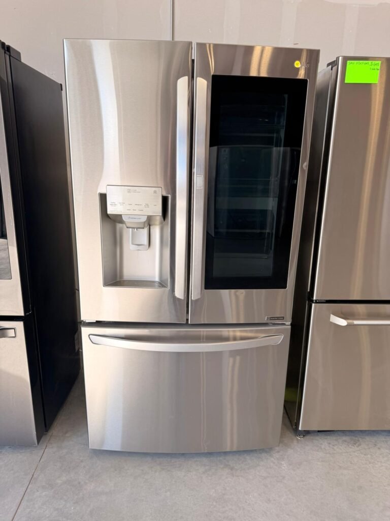 LG 26 cu. ft. French Door, InstaView, Door-In-Door Stainless Steel Refrigerator!