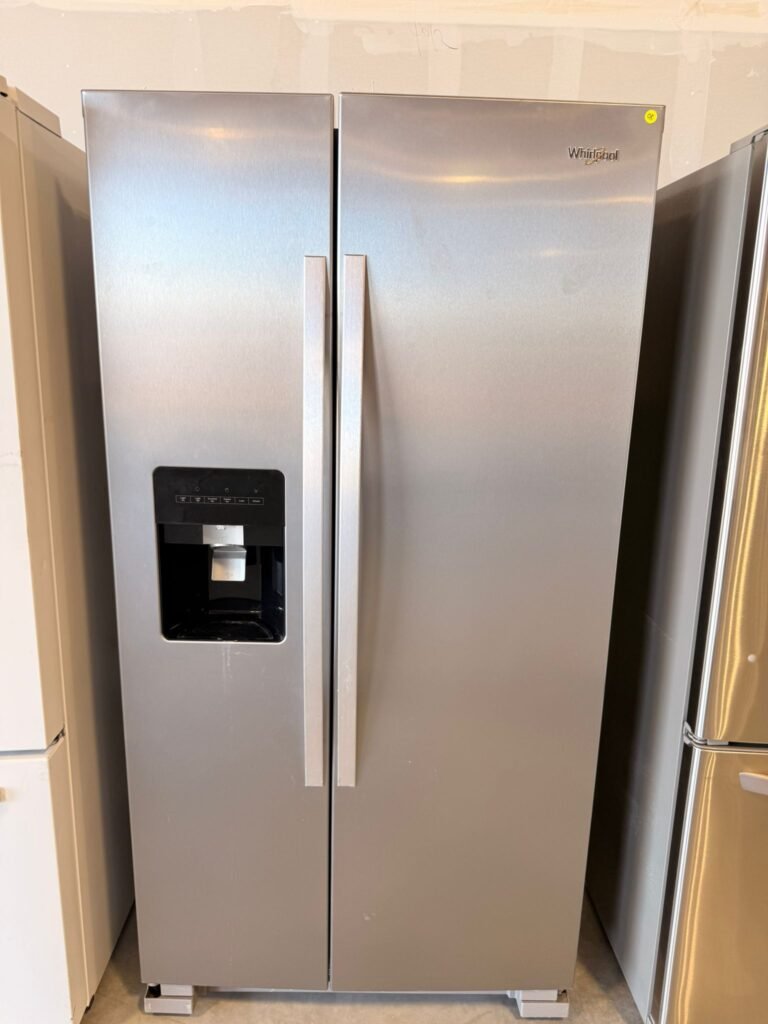 Whirlpool 24 cu. ft. Side-by-Side Stainless Steel Refrigerator!