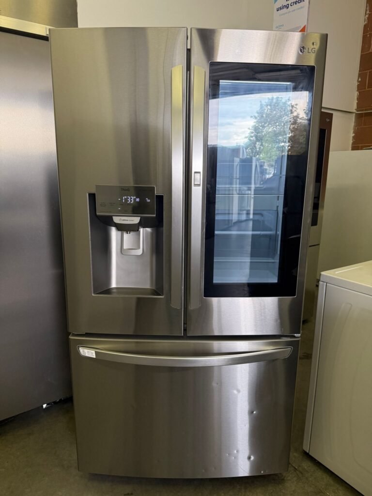 LG 26 cu. ft. French Door, InstaView, Door-In-Door Stainless Steel Refrigerator!