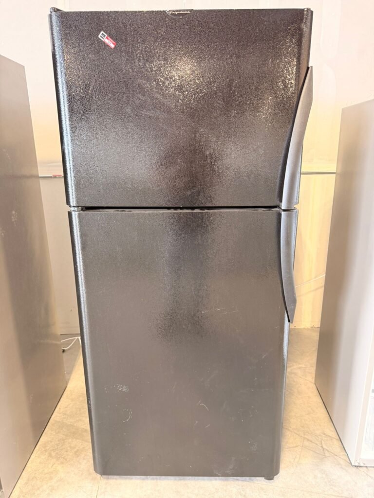 Frigidaire 21 cu. ft. Top-Freezer Refrigerator in Black!
