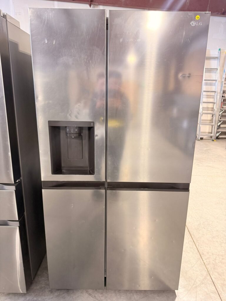 LG 27 cu. ft. Side-by-Side Fridge in Stainless Steel!