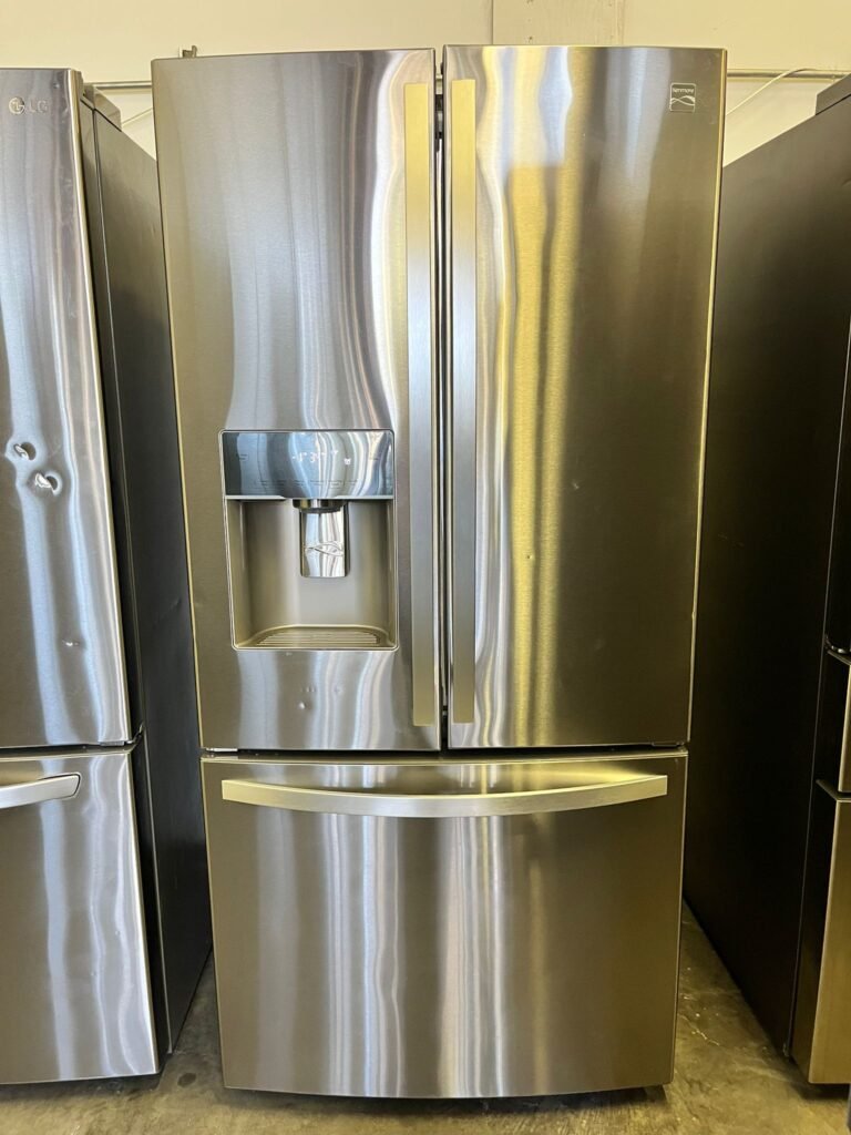 Kenmore 33" Wide French Door Stainless Steel Refrigerator