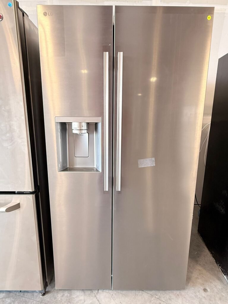 Brand New LG 27 cu. ft. Side-by-Side, PrintProof Stainless Steel Refrigerator! Dual Ice Maker with Craft Ice