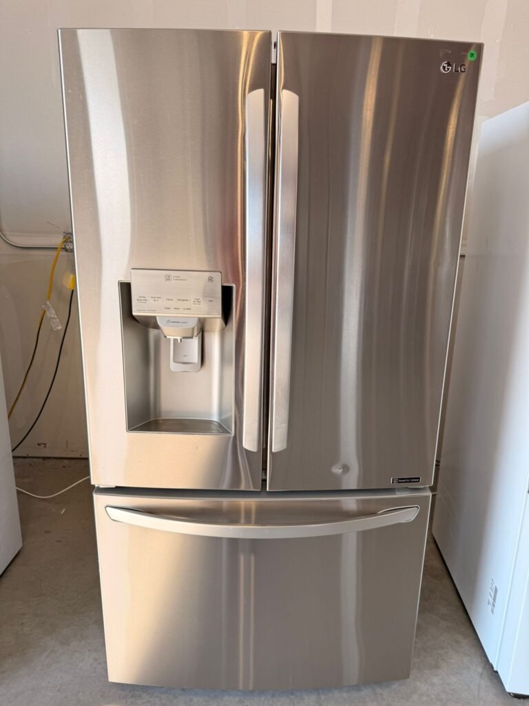 LG 28 cu. ft. French Door Fingerprint Resistant Stainless Steel Refrigerator!