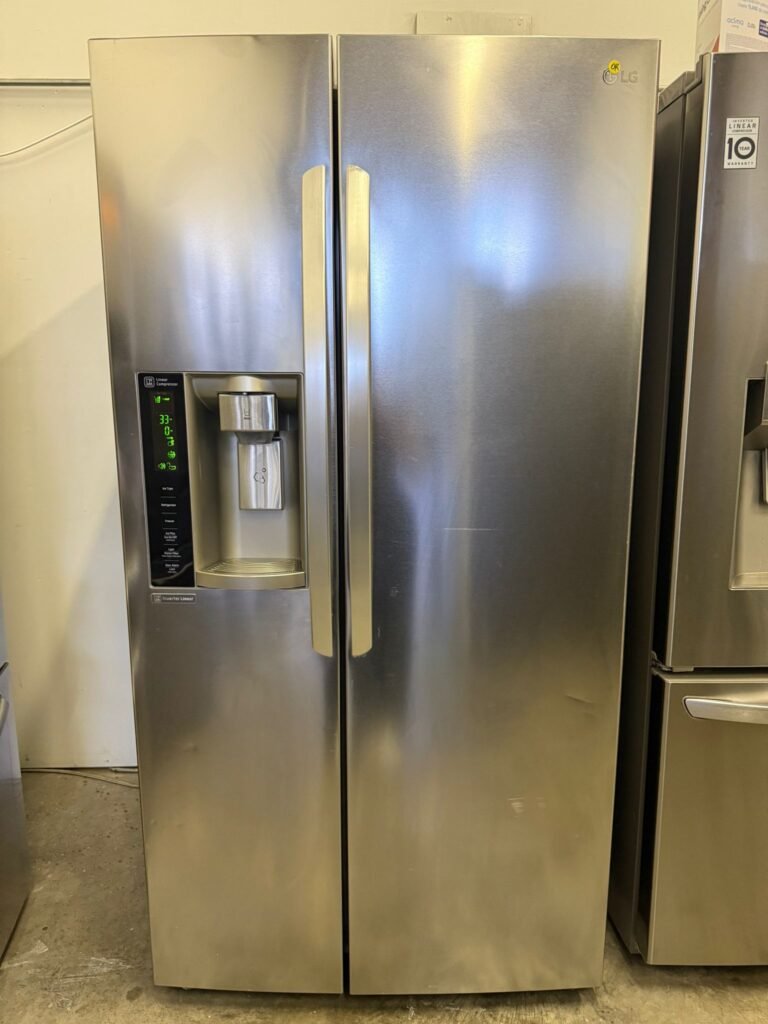 LG 26 cu. ft. Side-by-Side, Stainless Steel Refrigerator!