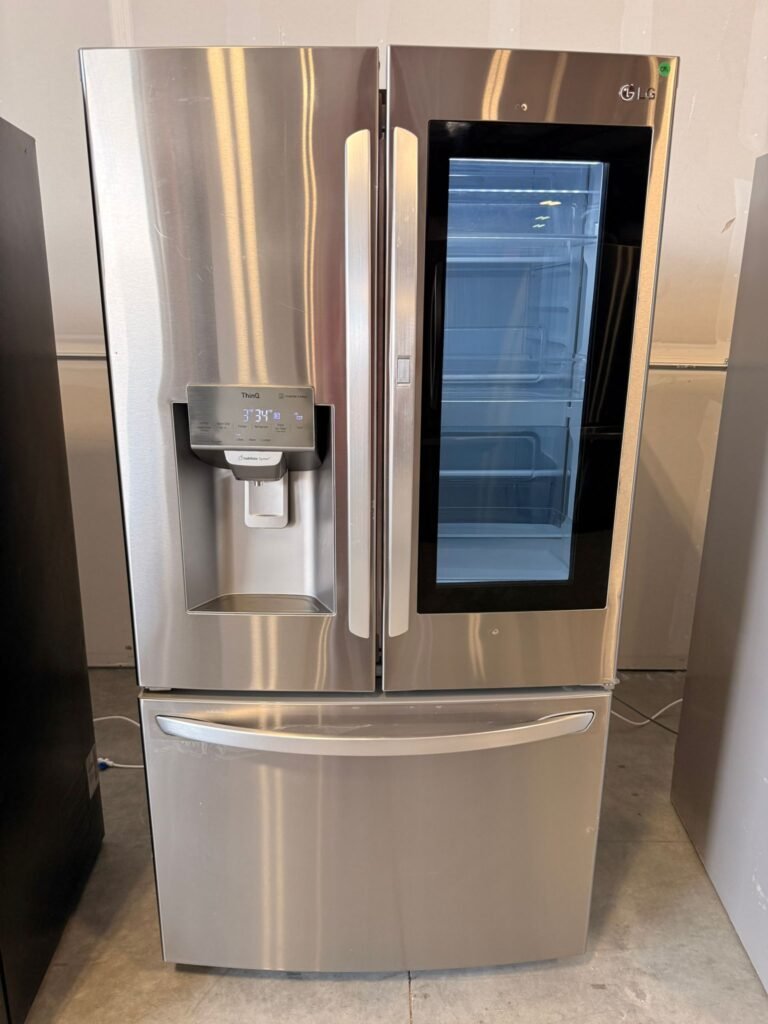 LG 26 cu. ft. French Door, InstaView, Door-In-Door Stainless Steel Refrigerator! With Dual Ice Maker