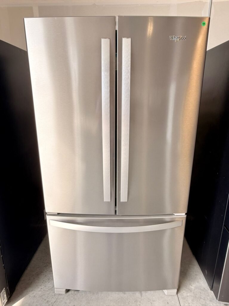 Whirlpool 25 cu. ft. French Door Fingerprint Resistant Stainless Steel Refrigerator!