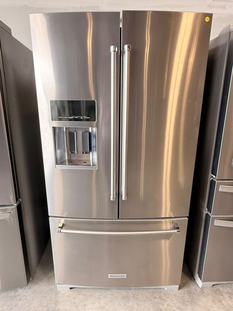KitchenAid 27 cu. ft. French Door Stainless Steel Refrigerator!