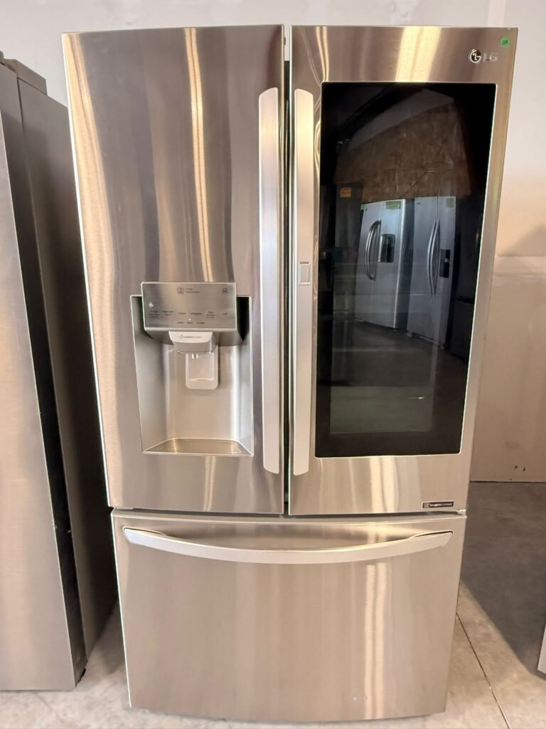 LG 26 cu. ft. French Door, InstaView, Door-In-Door Stainless Steel Fridge! With Dual Ice Maker
