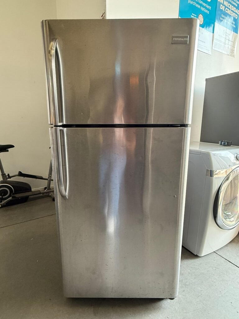 Frigidaire 18.3 cu. ft. Top-Freezer Refrigerator in Stainless Steel!
