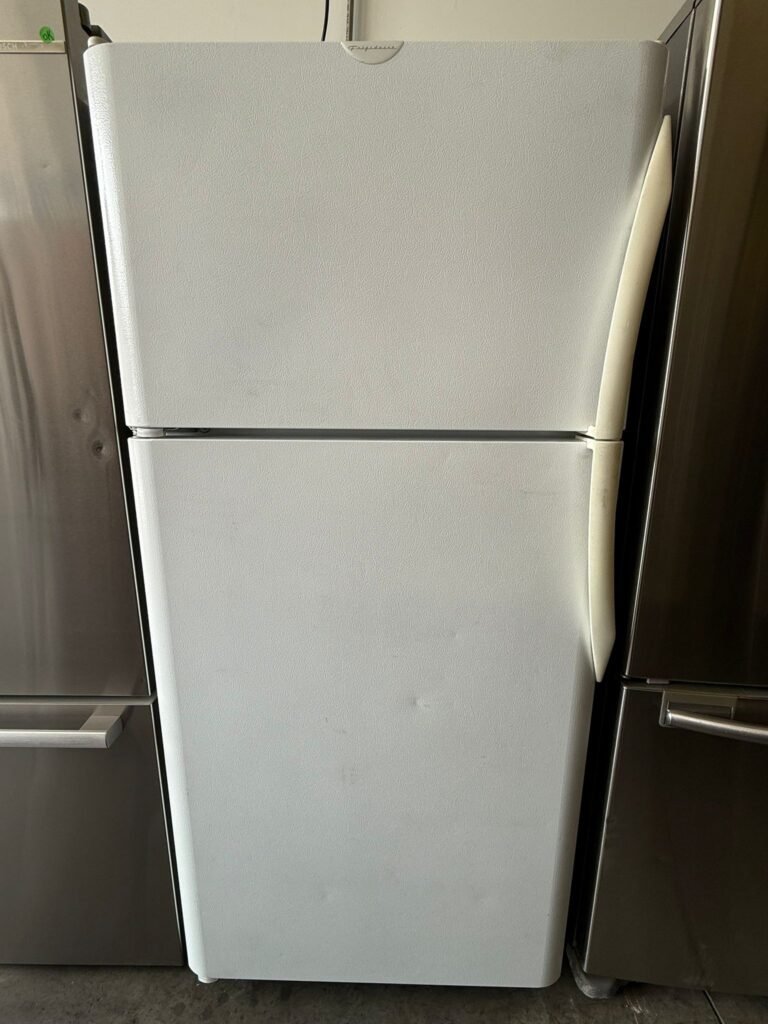 Frigidaire 18 cu. ft. Top-Freezer Refrigerator in White!