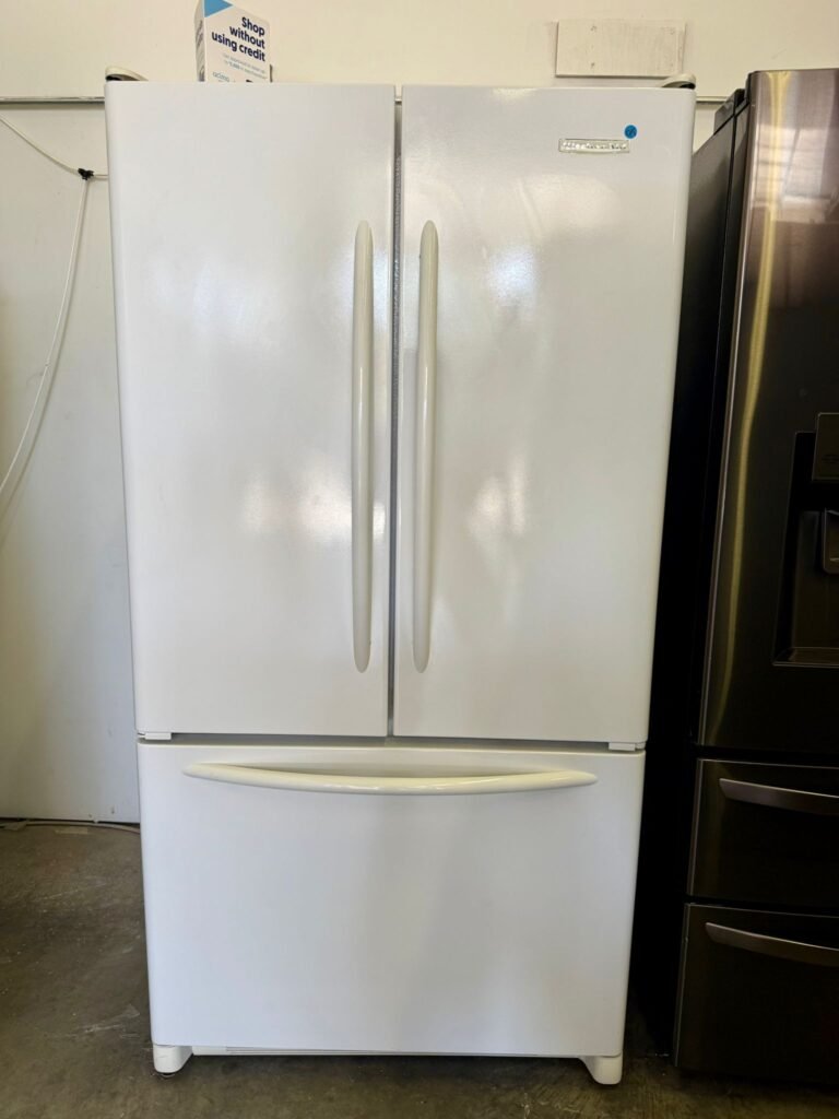 KitchenAid 25 cu. ft. French Door, Counter-Depth Refrigerator in White!