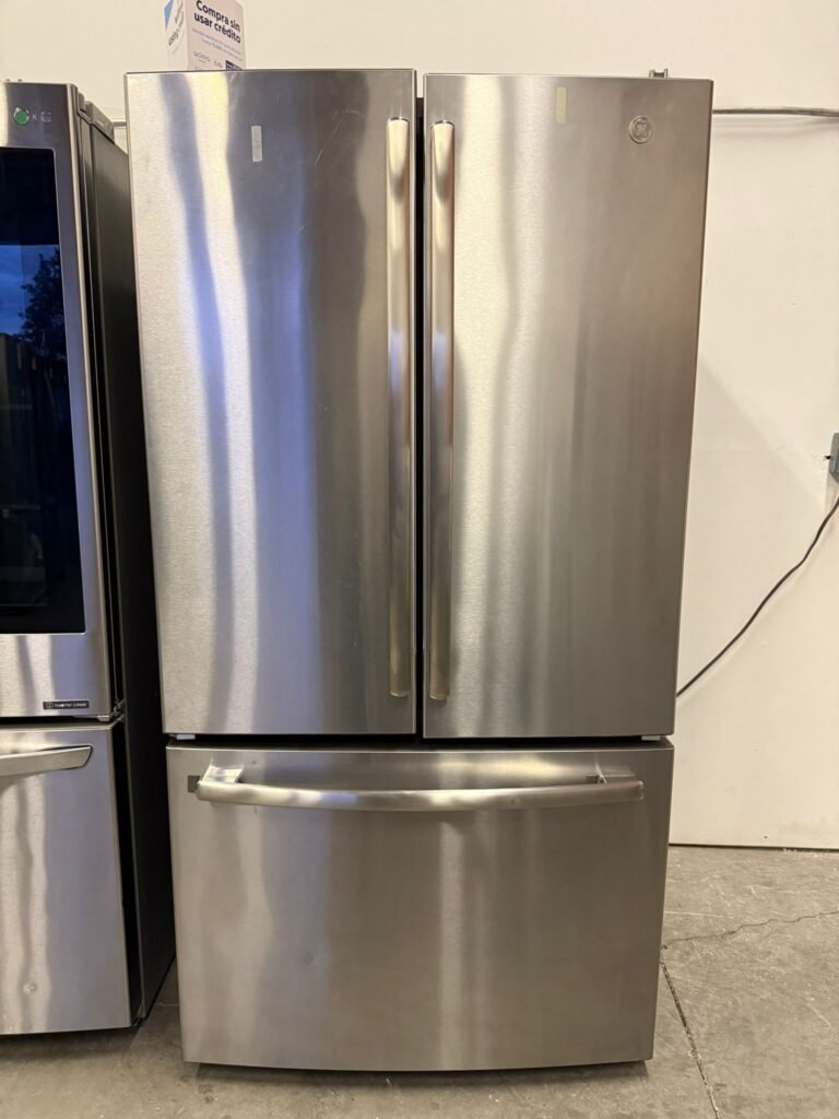 GE 27 cu. ft. French Door Refrigerator in Fingerprint Resistant Stainless Steel!