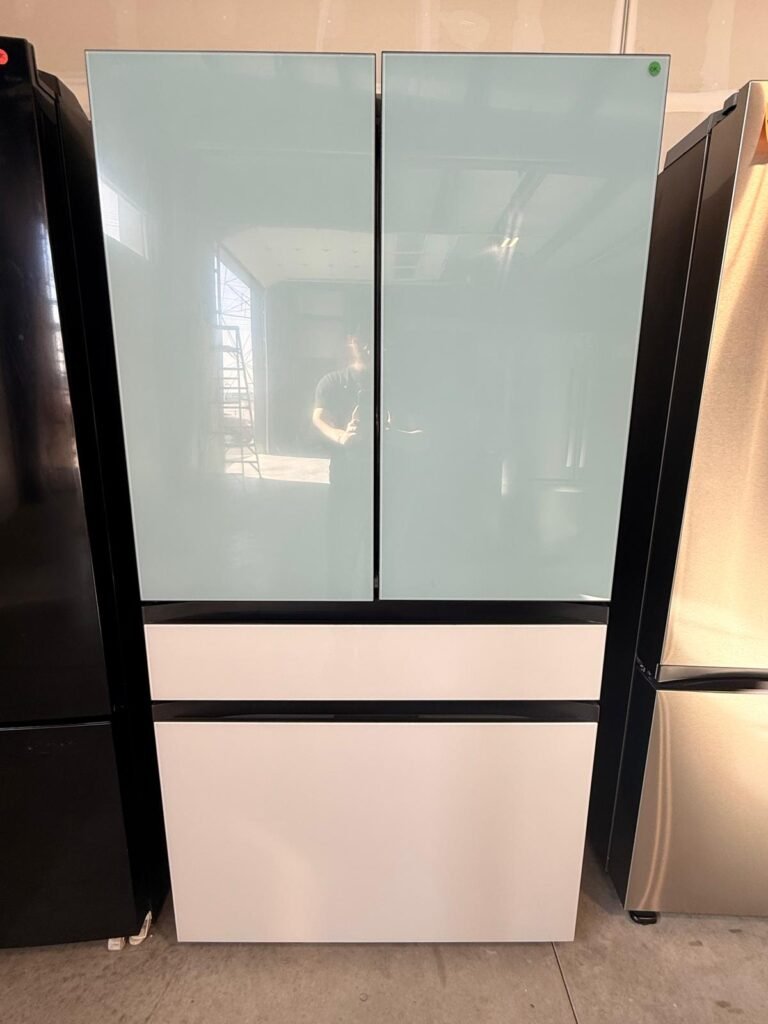 Samsung BESPOKE 29 cu. ft. 4-Door French Door, Door-In-Door Refrigerator! With Beverage Center