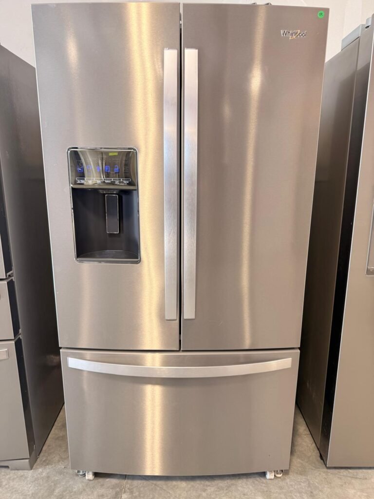 Whirlpool 27 cu. ft. French Door, Fingerprint Resistant Stainless Steel Refrigerator!