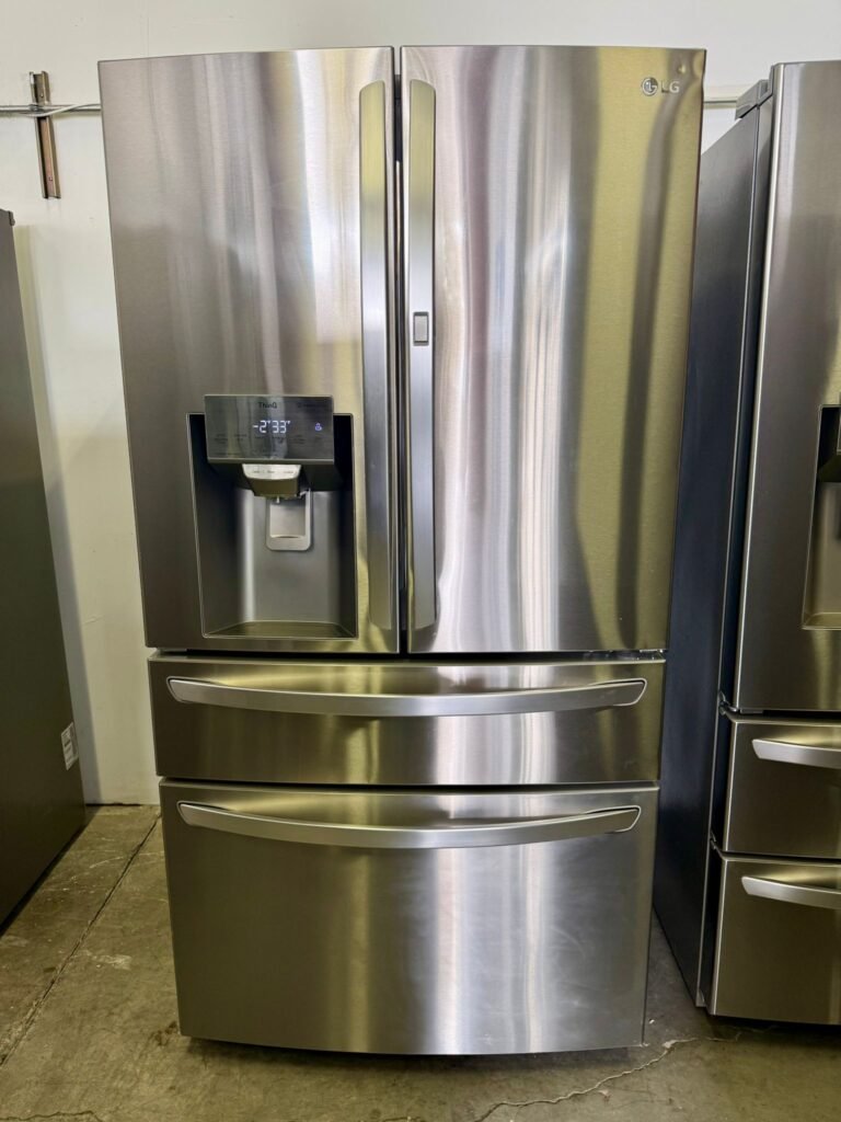 LG 30 cu. ft. 4-Door French Door, Door-In-Door Stainless Steel Refrigerator! With Craft Ice