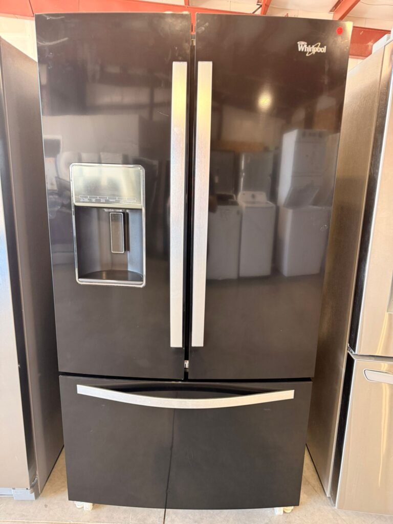Whirlpool 29 cu. ft. French Door Refrigerator in Black!