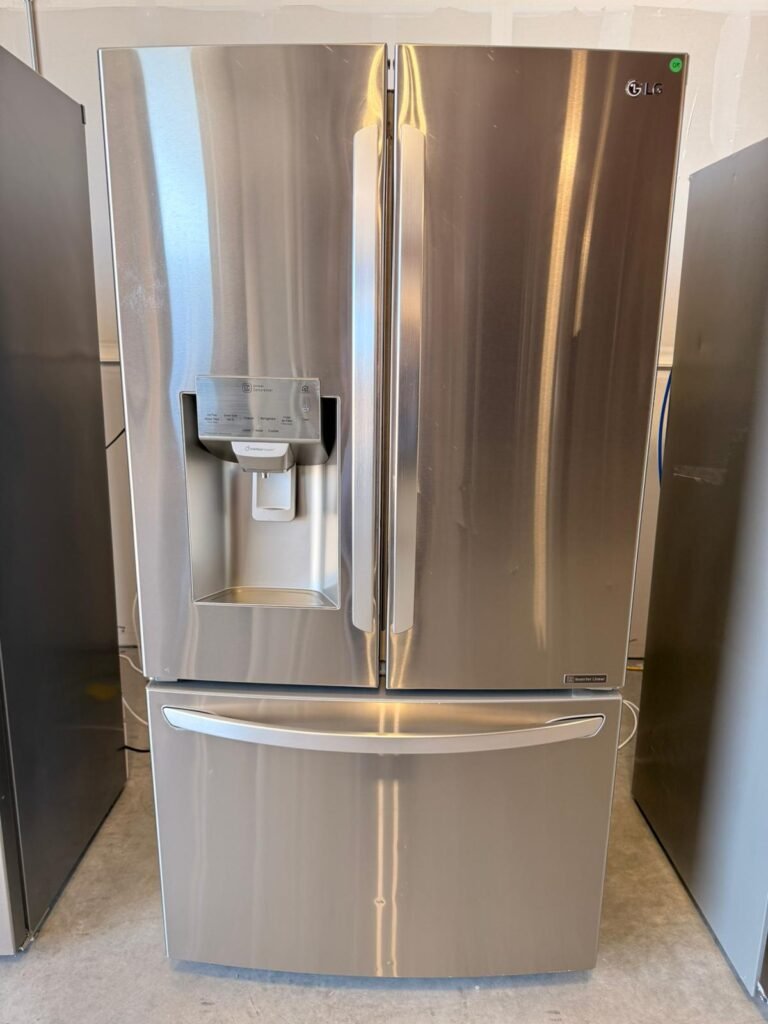 LG 28 cu. ft. French Door Fingerprint Resistant Stainless Steel Refrigerator!