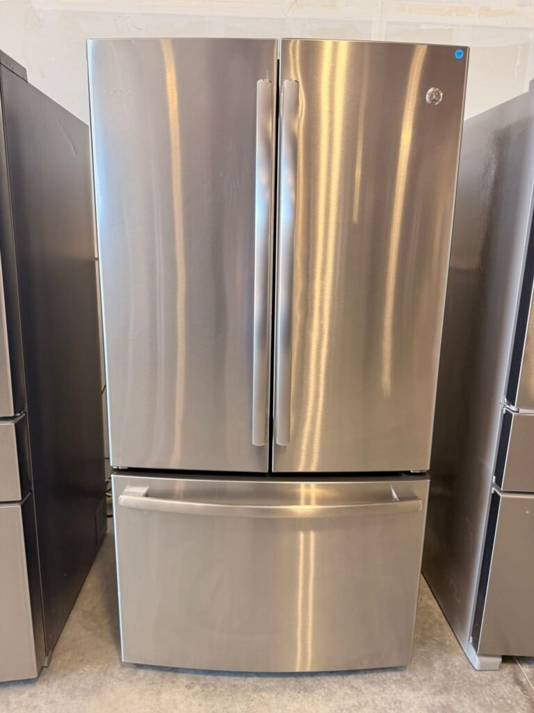 GE Profile 23 cu. ft. French Door, Counter-Depth Stainless Steel Refrigerator!