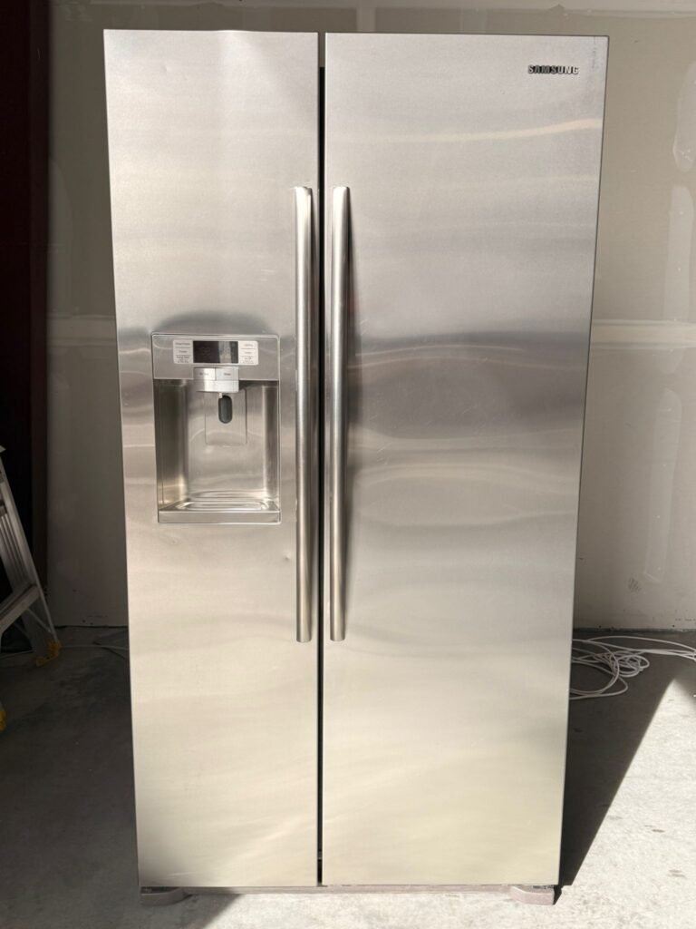 Samsung 24 cu. ft. Side-by-Side Counter-Depth Stainless Steel Refrigerator!