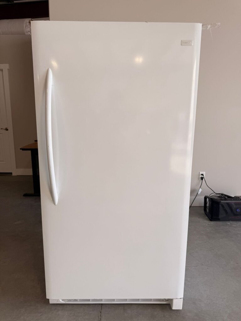 Frigidaire 17 cu. ft. Frost-Free Upright Freezer in White! ENERGY STAR Certified