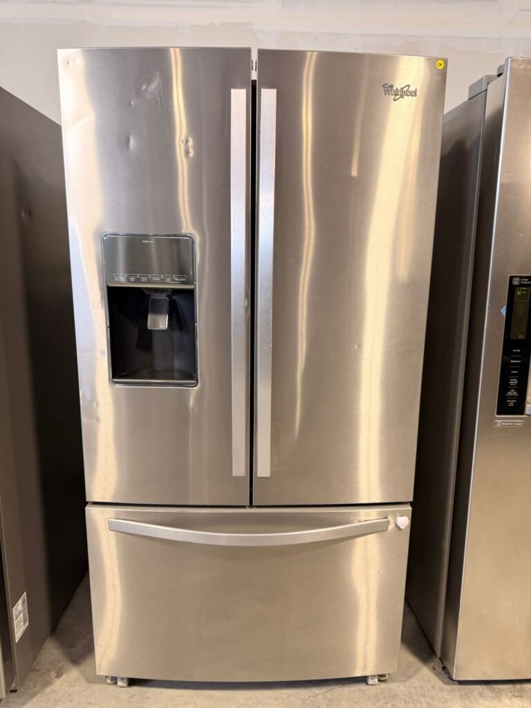 Whirlpool 26 cu. ft. French Door Stainless Steel Refrigerator!