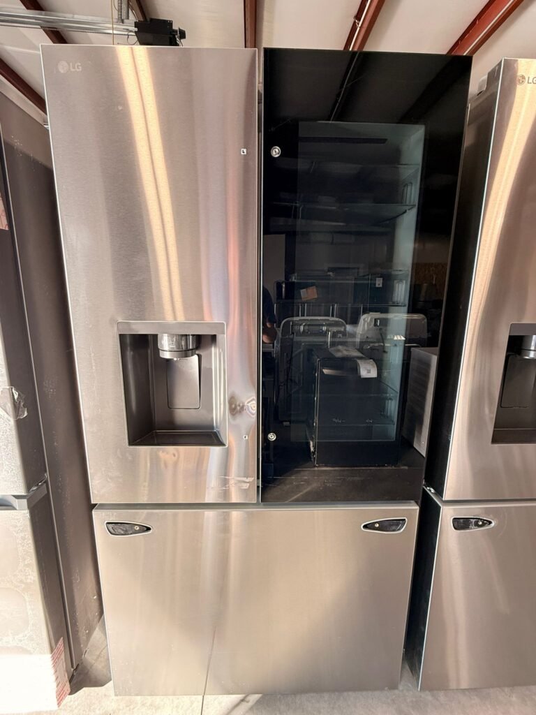 NEW Scratch & Dent LG 26 cu. ft. Counter-Depth MAX French Door InstaView Refrigerator in Stainless Steel!