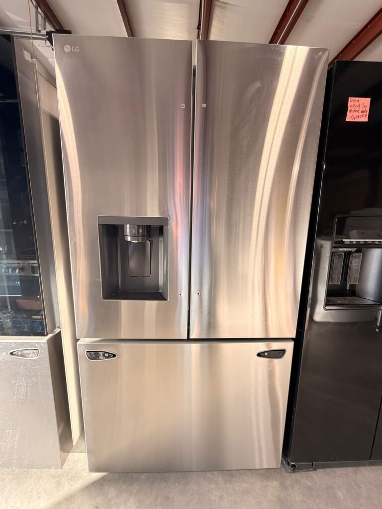 NEW Scratch & Dent LG 26 cu. ft. Counter-Depth MAX French Door Refrigerator in Stainless Steel!