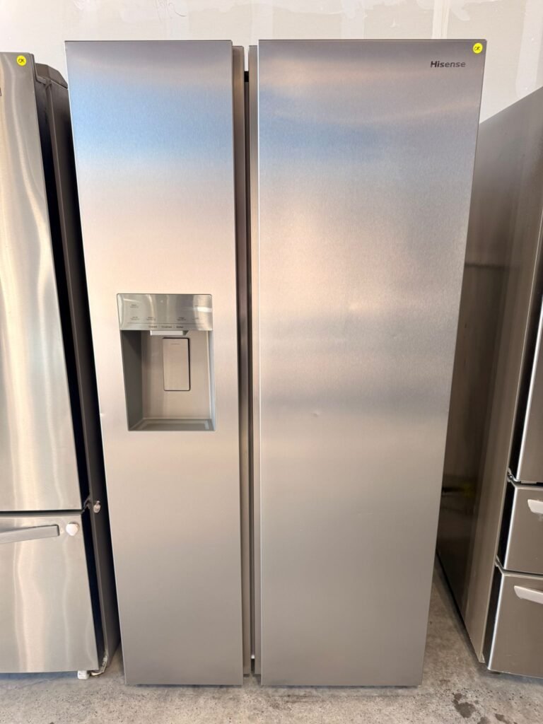 NEW Scratch & Dent Hisense 29 cu. ft. Side-by-Side, Stainless Steel Refrigerator!