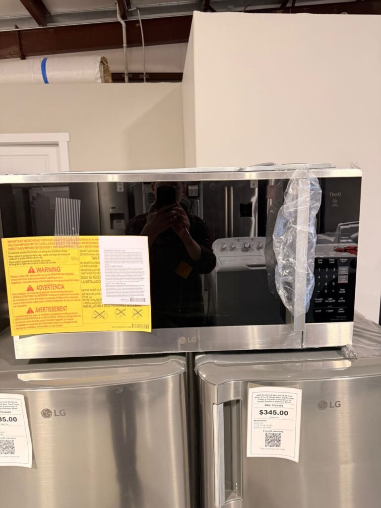 LG 1.8 Cu. Ft. Over-the-Range Microwave with ThinQ and Sensor Cook