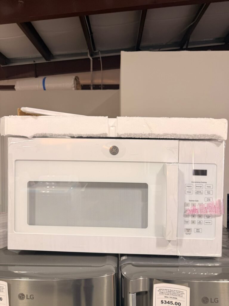 Microwave - White- 1.4 cu. ft. Countertop Microwave with 1100 Watt Cooking Power