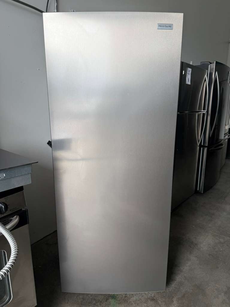 Frigidaire 16 cu. ft. Frost-Free Garage Ready Upright Freezer in Fingerprint Resistant Stainless-Steel Look!