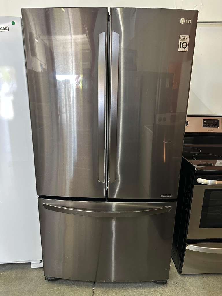 LG 25 cu. ft. French Door Refrigerator in Black Stainless Steel