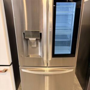 LG 26 cu. ft. French Door Refrigerator with InstaView and Dual Ice Maker - Stainless Steel