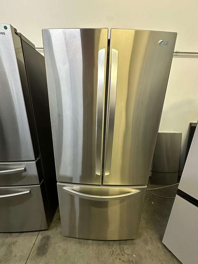 LG 30-Inch Wide, 22 cu. ft. French Door Stainless Steel Refrigerator