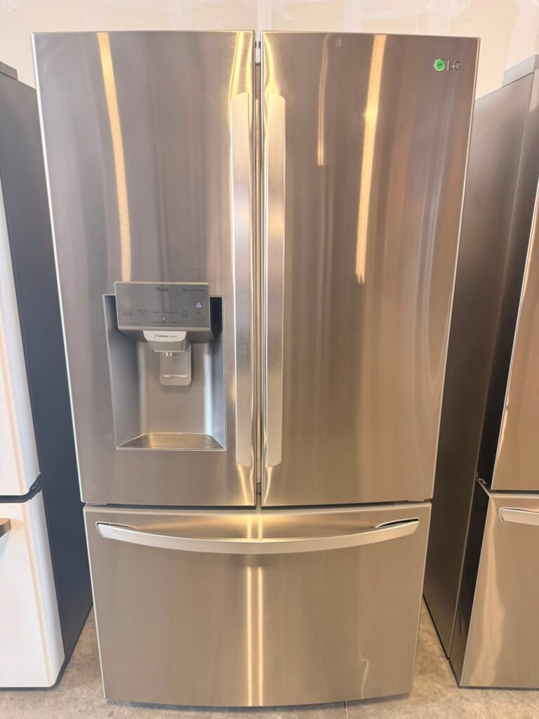 LG 36" 26 cu. ft. Standard-Depth French Door Refrigerator - Dual Icemaker - Stainless Steel